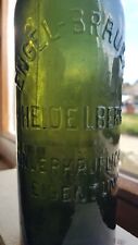 Flasche Engelbrauerei Heidelberg m.Originalverschluß 0,7L Halsprägung+Eichstrich