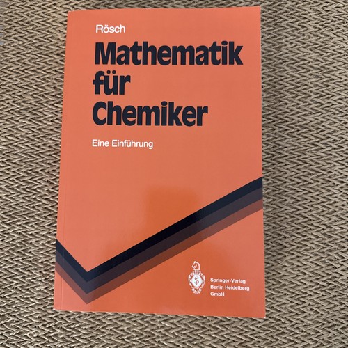 Mathematik für chemiker - mathematik,
