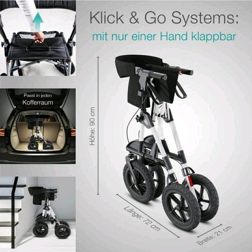 Outdoor rollator mit - rollator,