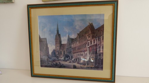 Bild kunstdruck mit rahmen - mit,
