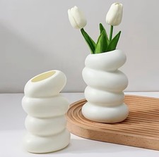 Modern Bubble Vase – Weiß
