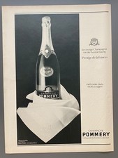 Pommery Champganer Prestige de la France 1976 Vintage Ad Werbung Reklame