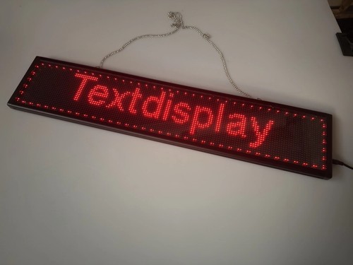 Text laufschrift display rgb - text-laufschrift-display,,