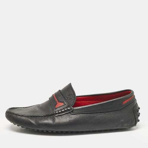 Tods schwarz rot leder - schwarz,
