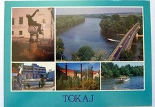 Tokaj - Mehrbildkarte -  Brücke - Ungarn - Briefmarken ungestempelt