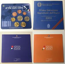 Italien Italy Italia Euro KMS Kursmünzensätze BU 2002 - 2022, AUSWAHL  (R12-5