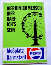 Werbe-Aufkleber Kirmes