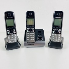 Panasonic KX-TG6723 Trio Telefon Mobilteil AB Schwarz Digitales Schnurlostelefon
