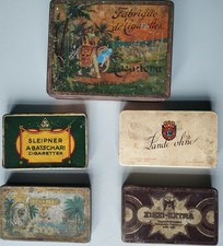 Konvolut 5x Blechdosen