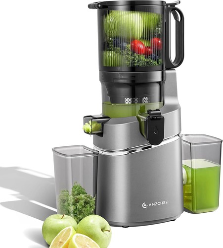 Amzchef entsafter 250w slow - entsafter,