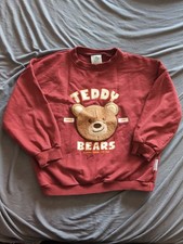Roter Pullover Teddy Babauba