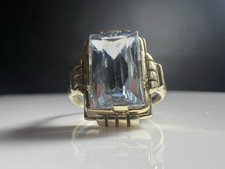 Ring 800 Silber vergoldet