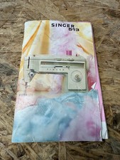 Anleitung Bedienungsanleitung für Nähmaschine SINGER 513