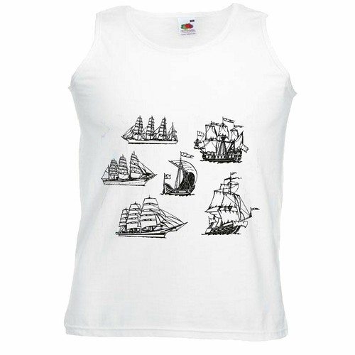 Tank top segelboot - segelboot, segelschiff