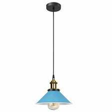 Retro Deckenlampe Vintage-Leuchte Pendelleuchte Hängelampe Industrie Design E27