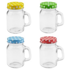 Trinkgläser mit Deckel &