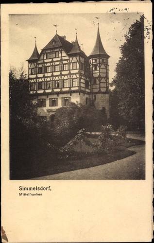 Simmelsdorf in - ak,