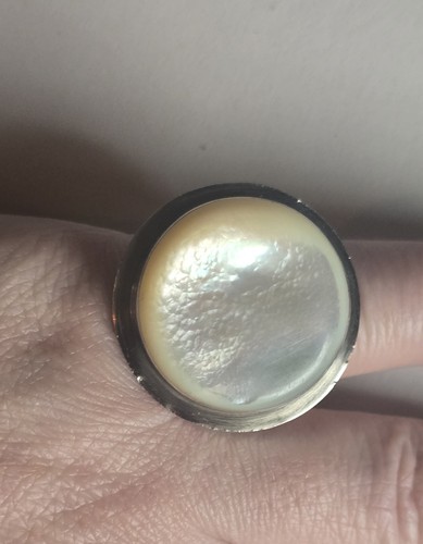 Vintage 925 silber ring - silber, mit