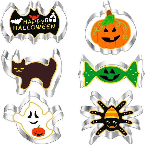 Halloween ausstechformen set - set, 6