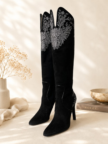 Gucci vintage knee high - vintage,