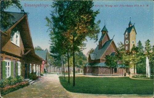 Ansichtskarte riesengebirge - ansichtskarte,
