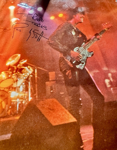 Foto mit originalautogramm - foto,