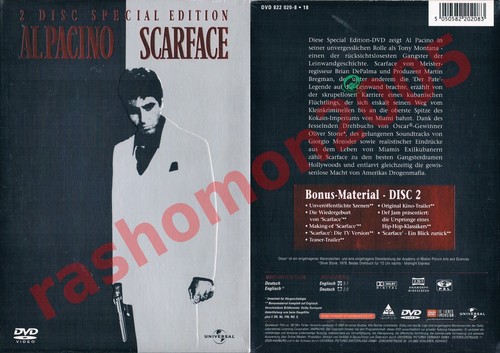 Dvd scarface pacino - dvd, (1983)