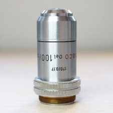 Leitz Objektiv 170/0.17 Phaco Oel 100/1.30 Phaco 3 Phasenkontrast Mikroskop