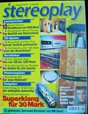 STEREOPLAY 8/97,GERMAN PHYSIKS
