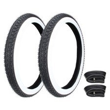 Weißwand Reifen Schlauch Set