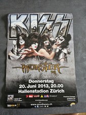 KISS  2013  ZÜRICH - orig.Concert Poster -- Konzert Plakat - DIN A2