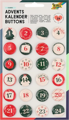 Folia 1209 adventskalender - -,