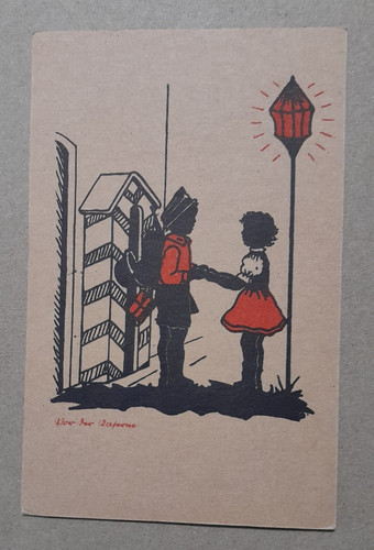 Alte orginale postkarte - alte, 2