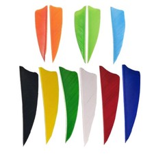 50X Pfeilfedern Naturfedern 3