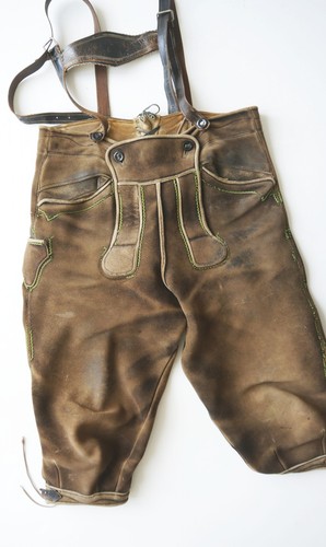 Lederhose sämisch hirschleder - sämisch,