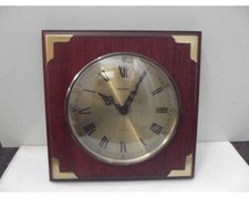 Staiger maritime Wanduhr Holz Messing