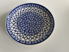 1 Teller Speiseteller _ Bunzlauer Keramik ? _ D: 20 cm