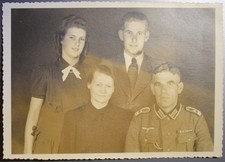 Fotokarte Soldatenbild Familie Bremen Findorff Heer Stabswachtmeister 1942
