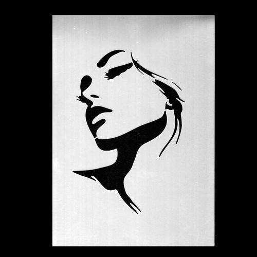 Schablone wände airbrush - schablone,