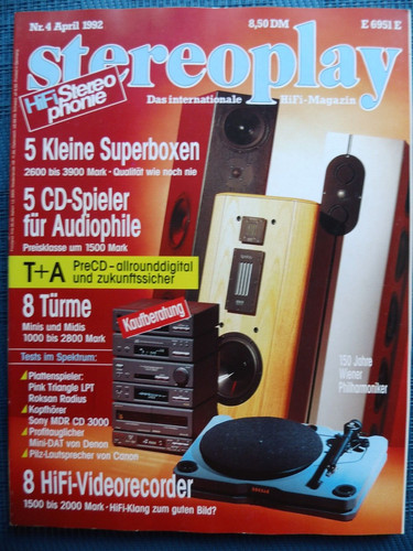 Stereoplay a pre - 4/92,t+a,