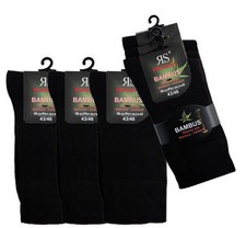 3-15 Paar Bambus Viskose Socken Softrand ohne Gummi für Damen und Herren