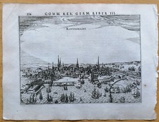 Bertius Original Kupferstich