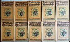 10x Westermanns Monatshefte Jubiläumsausgabe 1930/1931 Illustrierte Kunst Kultur