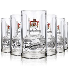 6x Fürstenberg Bierglas