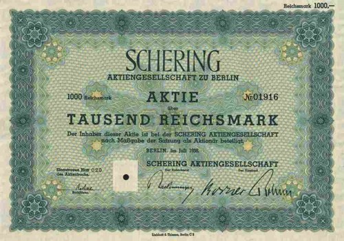 Schering berlin 1938 - ag,