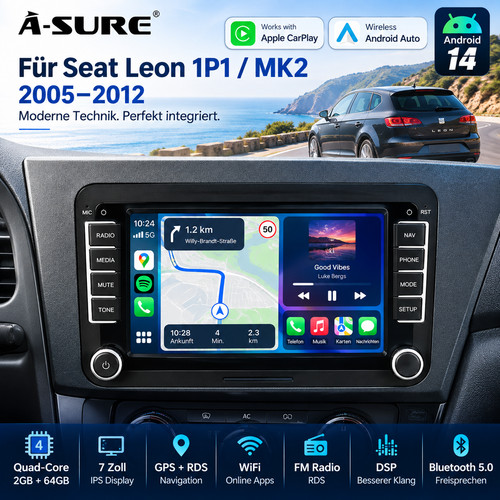 64gb android autoradio - 14,