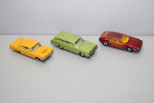 Lesney Matchbox 3 Stück Pkw Modelle Mercury Lamborghini und Chevrolet #M370