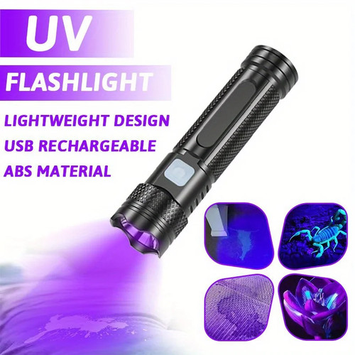 Usb taschenlampe 365nm - 2x, uv