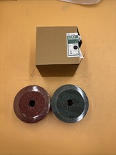 50x Fiberscheiben 125mm Körnung 24 Schleifpapier Schleifblatt Winkelschleifer