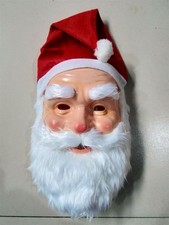 Santa Claus Maske Vollgesichtsmaske Ausgefallene Kostüm-Weihnachtsmaske